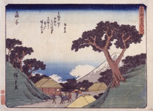 Kambara - Ando or Utagawa Hiroshige