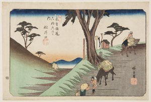No. 17, Matsuida - Ando or Utagawa Hiroshige
