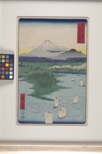 Noge et Yokohama dans la province de Musashi - Ando or Utagawa Hiroshige