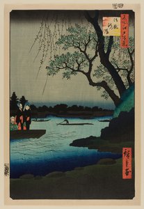 Oumayagashi - Ando or Utagawa Hiroshige