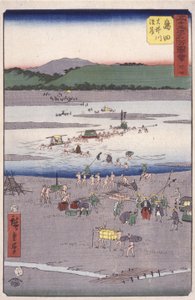 Shimada - Ando or Utagawa Hiroshige