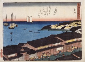 Shinagawa - Ando or Utagawa Hiroshige