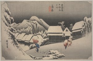 Neige la nuit