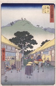 Station 21, Maruko - Ando or Utagawa Hiroshige
