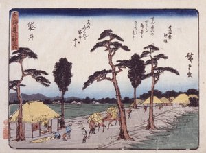 Station 28, Fukuroi - Ando or Utagawa Hiroshige