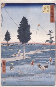 Station 28, Fukuroi - Ando or Utagawa Hiroshige