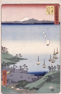 Station 32, Arai - Ando or Utagawa Hiroshige
