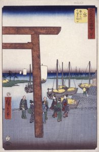 Station 42, Miya - Ando or Utagawa Hiroshige