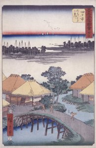 Station 44, Yokkaichi - Ando or Utagawa Hiroshige