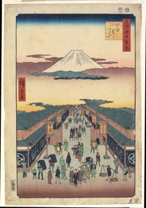 Suruga-chō - Ando or Utagawa Hiroshige