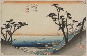 Vue de Shiomizaka - Ando or Utagawa Hiroshige