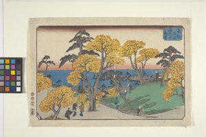 Vues de Yedo - Ando or Utagawa Hiroshige