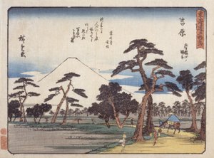 Yoshiwara - Ando or Utagawa Hiroshige