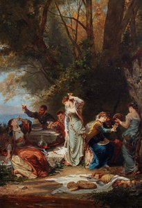 Une fête à la campagne - André Charles Voillemot