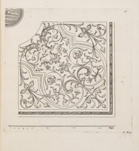 Conception pour Parterre, de Théâtre des Plans et Jardinages, pub.1652 - André Mollet