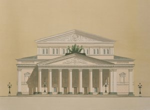 Théâtre Bolchoï, Moscou, Russie - Andras Kaldor