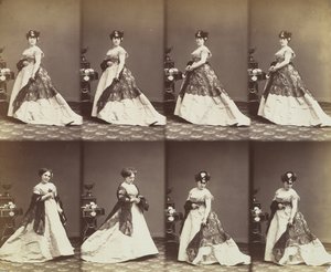 Louise Abigdon, 1866 - Andre Adolphe Eugene Disderi