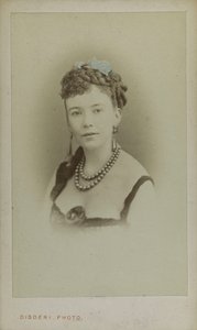Portrait de Cora Pearl 1836-1886, vers 1865
