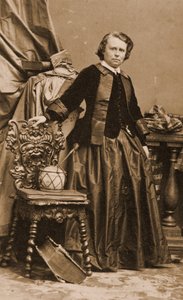 Portrait de Rosa Bonheur, vers 1861 - Andre Adolphe Eugene Disderi