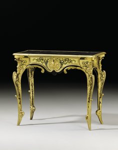 Bureau plat de Louis XIV, c.1700 - Andre Charles (attr. to) Boulle
