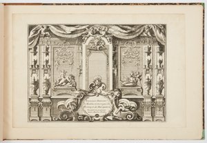 Nouveaux dessins de meubles et ouvrages de bronze et de marqueterie - Andre Charles Boulle