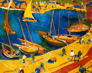 Collioure : Le port de pêche ; Collioure : Le Port de Peche - Andre Derain