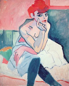 La danseuse, vers 1910 (huile sur toile) - Andre Derain