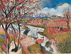 Vignobles au printemps - Andre Derain