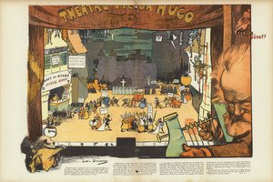 Centenaire de la naissance de Victor Hugo, illustration pour Le Rire