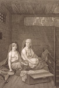 Les danseurs publics, du Volume II Costumes et Portraits de 