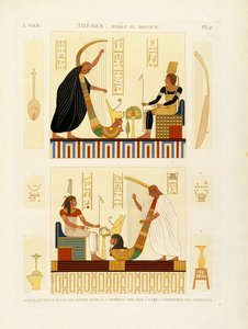 Thèbes, Byban el Molouk, vers 1809-1812 - Andre Dutertre