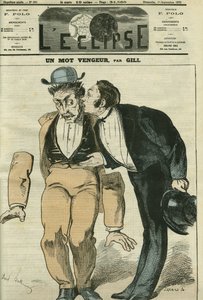Un mot vengeur, le premier gentleman laisse tomber ses bras en entendant le mot « censure ». Couverture dans « L