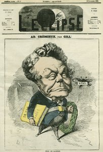 Adolphe Crémieux (1796-1880), avocat, homme politique et président de l