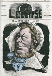 Adolphe Georges Gueroult (1810-1872), journaliste français saint-simonien - Andre Gill