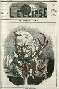 Adolphe Thiers (1797-1877), historien et homme politique français. Couverture dans « L