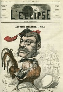 Auguste Villemot (1811-1871), journaliste français. Couverture dans "L