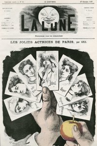 Caricature de Gill, dans "La Lune", 27 octobre - Andre Gill