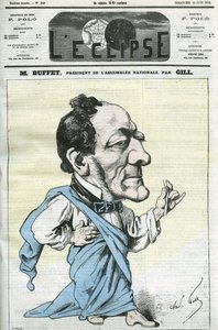 Caricature par Louis-Joseph Buffet - Andre Gill