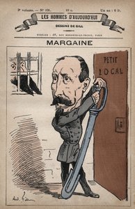 Caricature de Camille Henri Margaine 1829-1893 de 