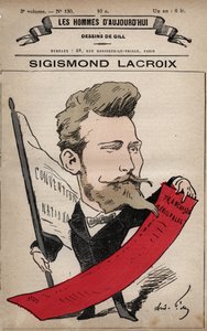 Caricature de Sigismond Lacroix (Zygmunt Krzyzanowski) 1845-1909 de 