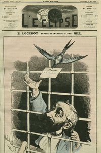 Édouard Simon Lockroy (1838-1913), homme politique français, député de Marseille. Couverture dans « L
