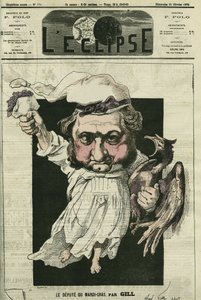 Eugène Rouher (1814-1884), homme politique français, chef du parti bonapartiste. Couverture dans « L