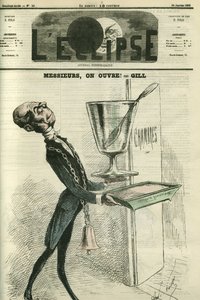 Messieurs, ouvrez! , ouverture des chambres des députés. Couverture dans "L