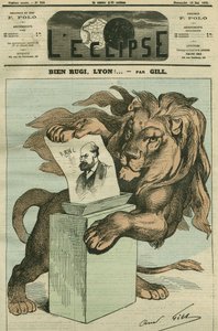 Bon rugi, Lyon ! , caricature pour l