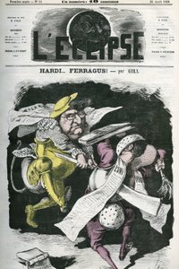 Hardi... Ferragus, illustration du "Figaro" à "L