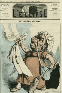 En colère, illustration d