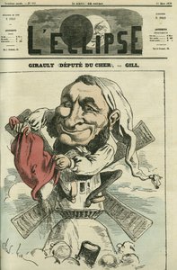 Jean Girault, meunier et homme politique français. Couverture de « L