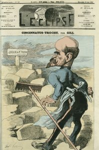 Louis-Jules Trochu (1815-1896), général et homme politique français. Couverture dans L