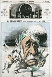 Louis Belmontet (1799-1879), poète et homme politique français. Couverture dans "L