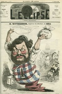 M. Wittersheim, acheteur du Moniteur. Couverture dans « L
